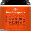 Wedderspoon Raw Premium Manuka Honey, KFactor 16, 17.6 Oz, Unpasteurized, Genuine New Zealand Honey, Traceable from Our Hives to Your Home