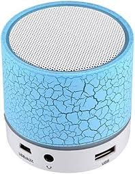 Mini Portable Bluetooth Wireless Lightning Speaker With LED Dancing Light & High Bass Sound