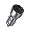 UGREEN 52.5W Car Charger Alu Case (Space Grey)